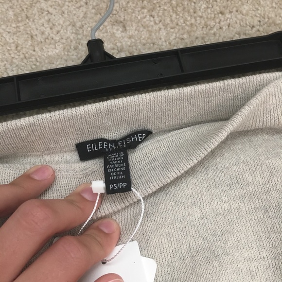 Eileen Fisher sea salt pencil skirt size ps/pp NWT - Picture 3 of 5